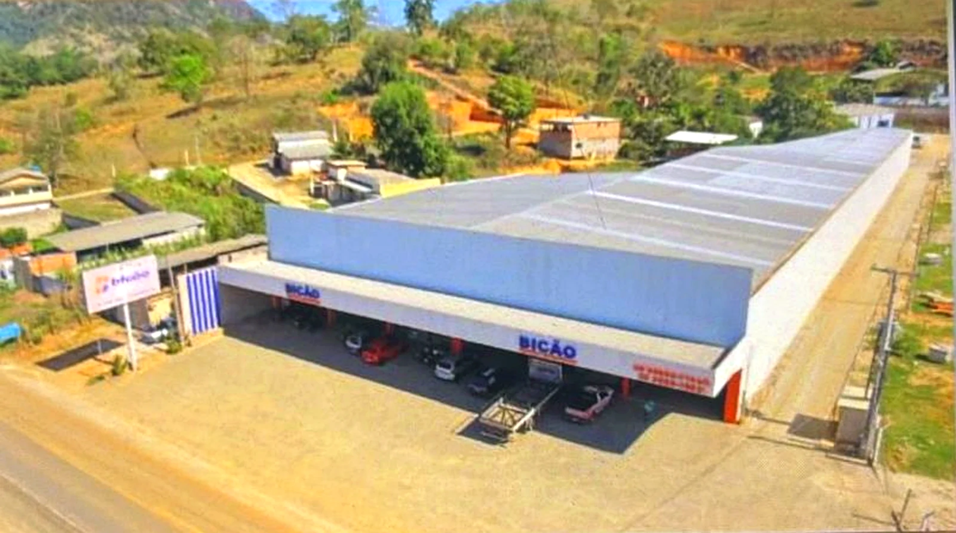 Vista da unidade da Bicão Produtos Metalúrgicos